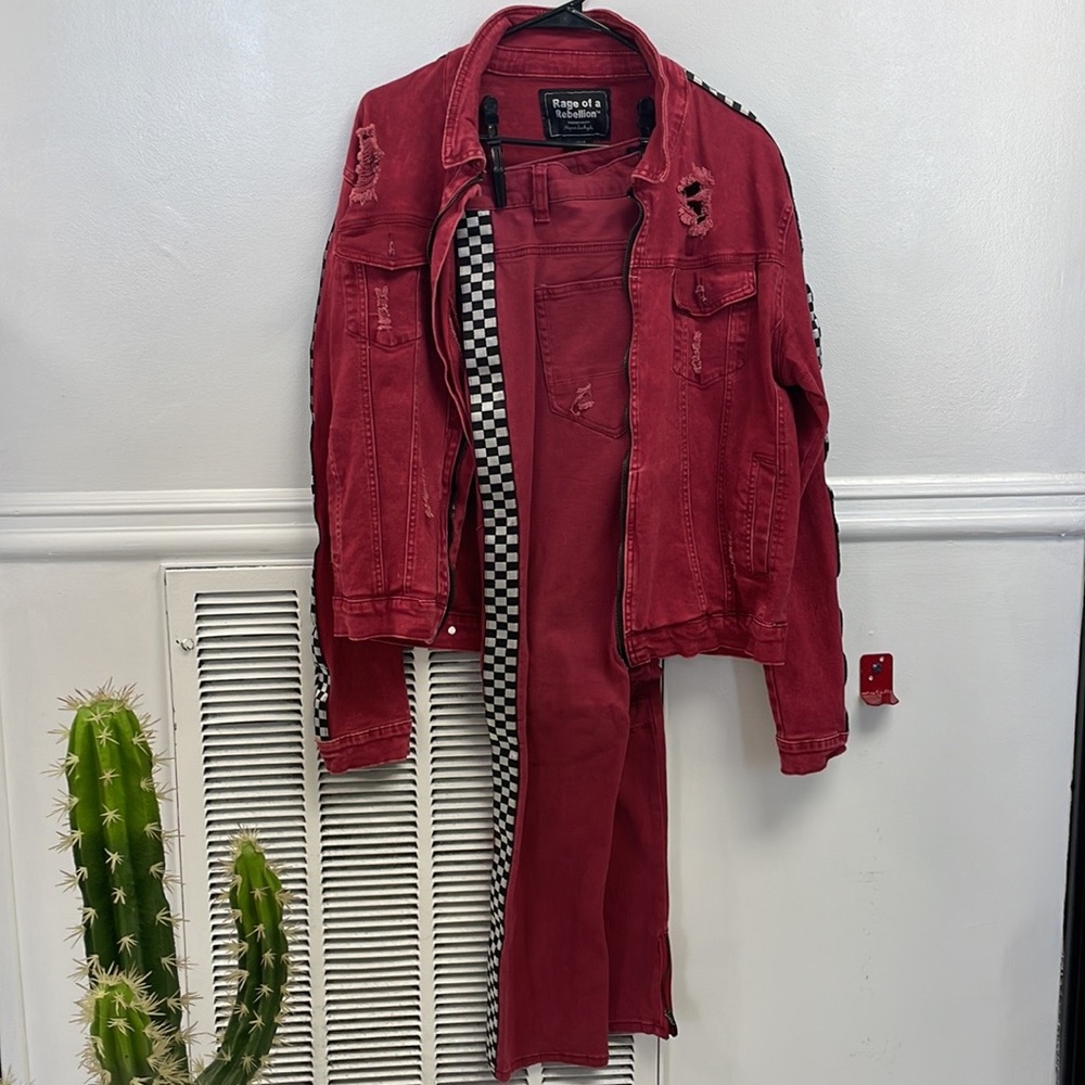 Denim Racer Set: Jeans - Picture 2 of 2